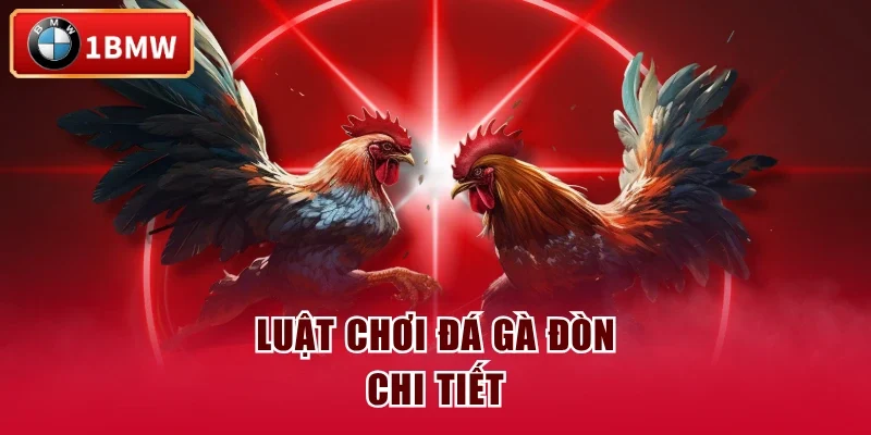 Luật chơi đá gà đòn chi tiết